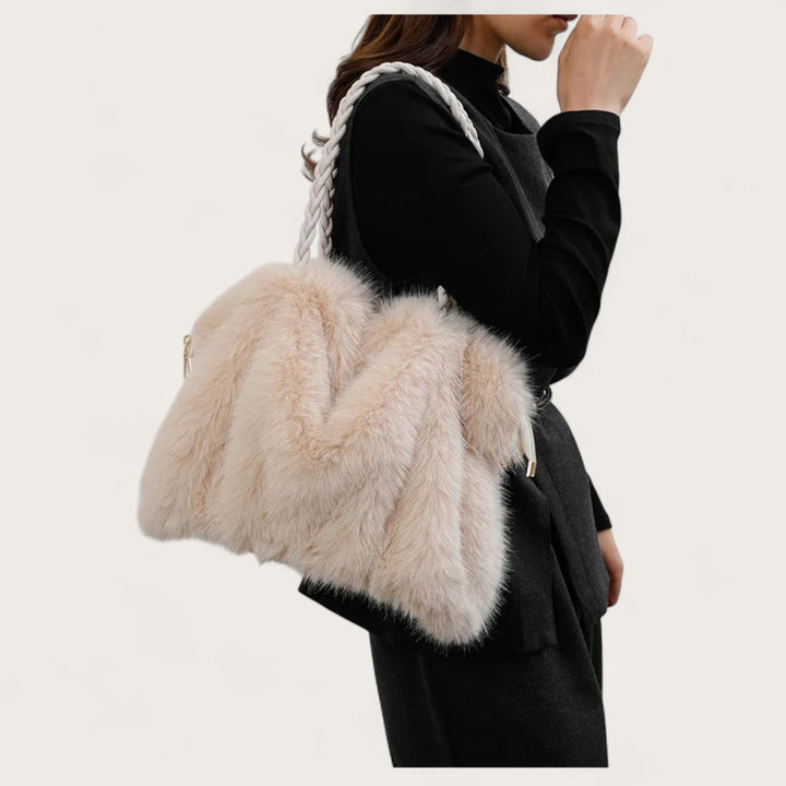 Elena | tote torba od mekog krzna