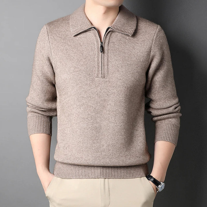 Carter Lounge Cashmere Knit Polo