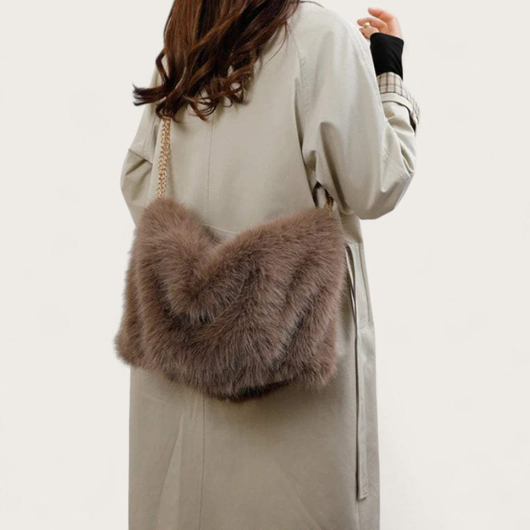 Elena | tote torba od mekog krzna