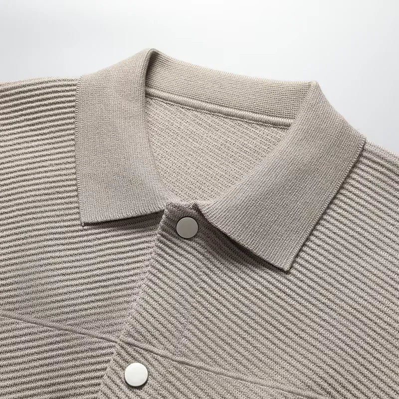 Noah | Kardigan Jakna s Pletenim Reverom