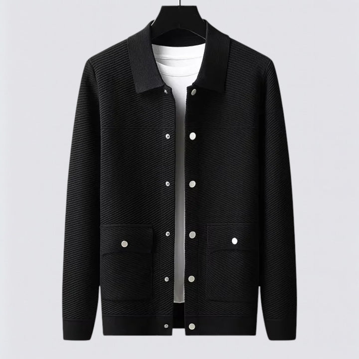 Noah | Kardigan Jakna s Pletenim Reverom