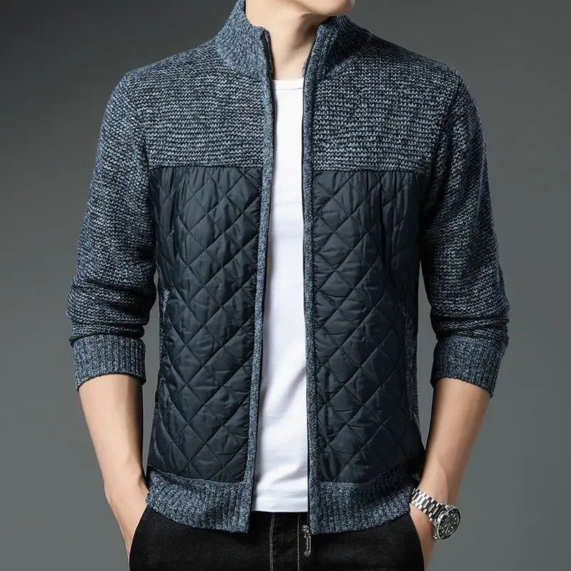 Matteo Knit Zip Cardigan Coat