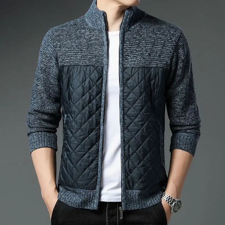 Matteo Knit Zip Cardigan Coat