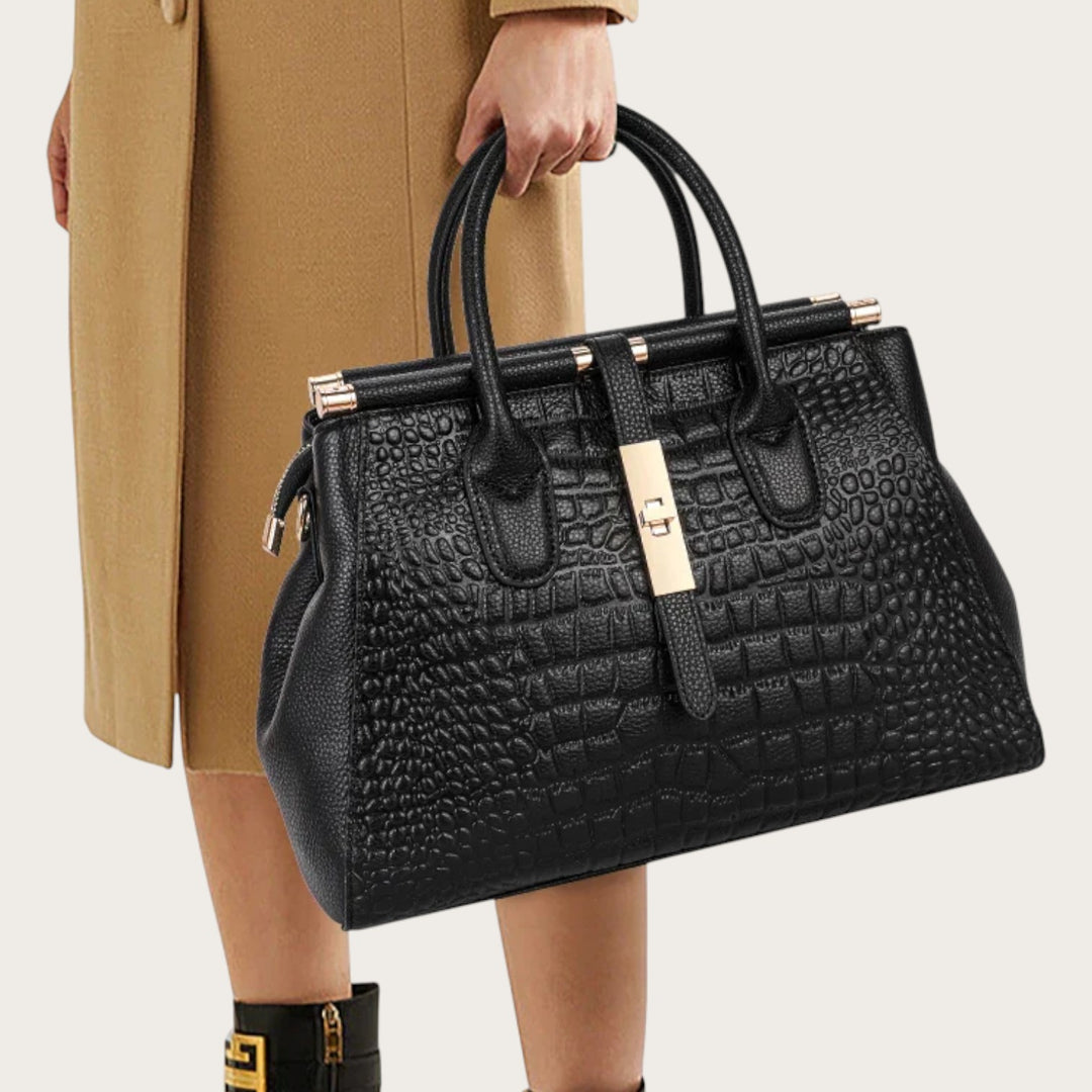 Vara | torba s krokodilskim uzorkom