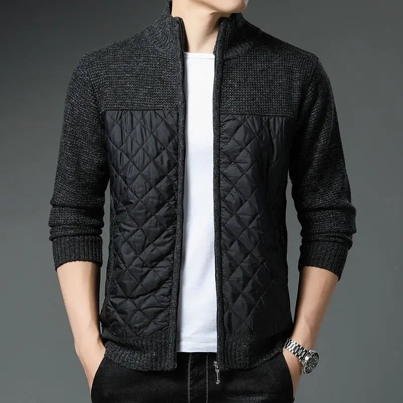 Matteo Knit Zip Cardigan Coat