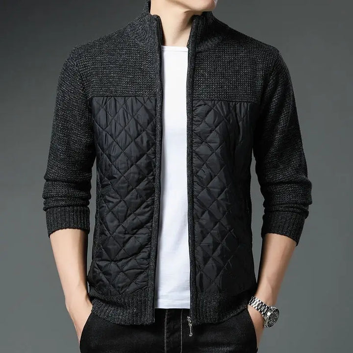 Matteo Knit Zip Cardigan Coat