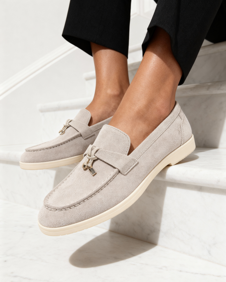 Suede Ženske Loafers