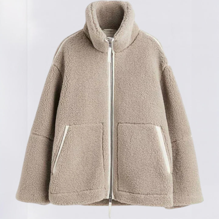 Rose | Ženska oversized teddy jakna