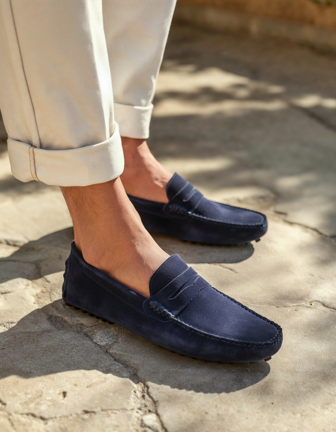 Suede Vozačke Loaferice