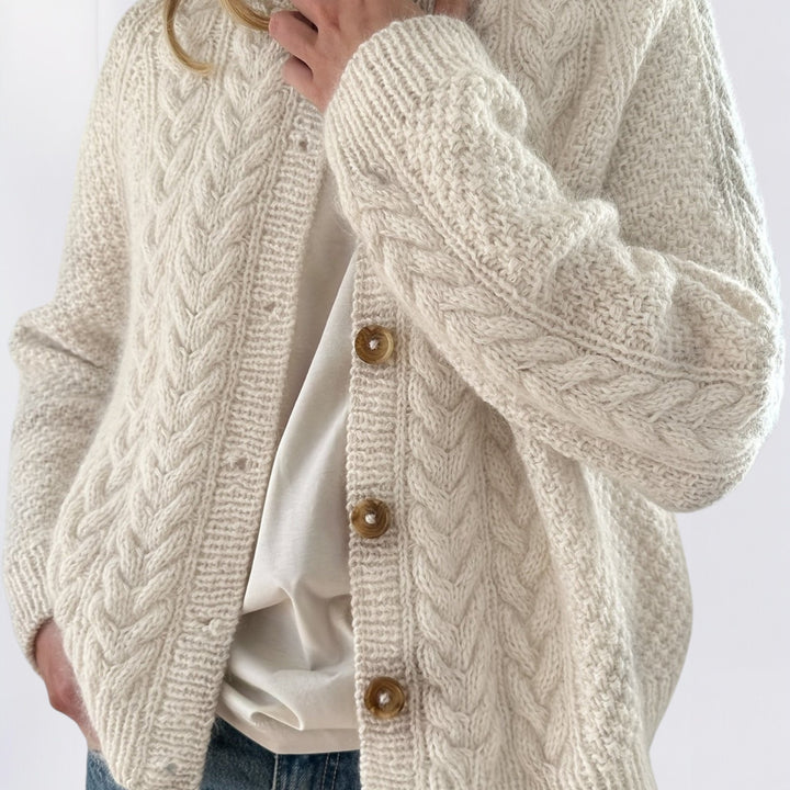 Lorena |  Pleteni kardigan s gumbima
