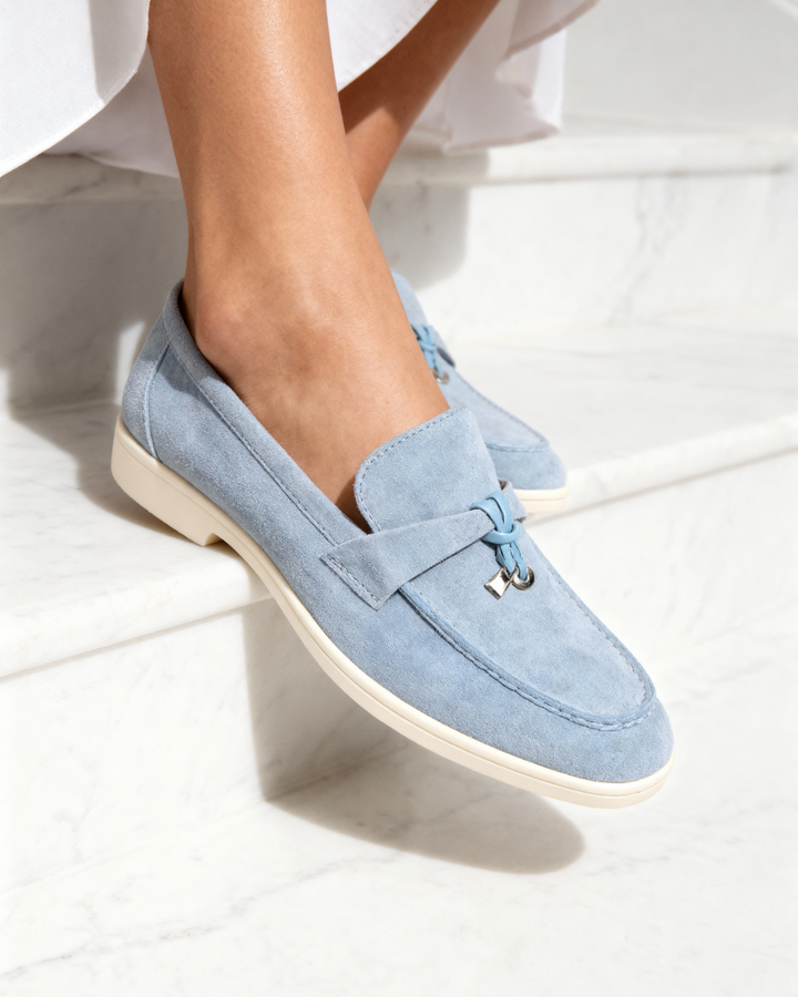 Suede Ženske Loafers