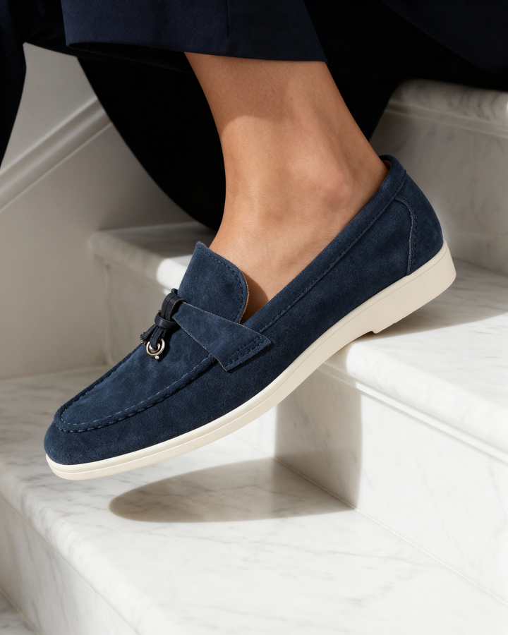 Suede Ženske Loafers