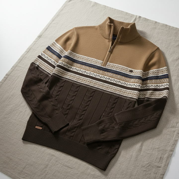 Luca Cotton Knit Sweater