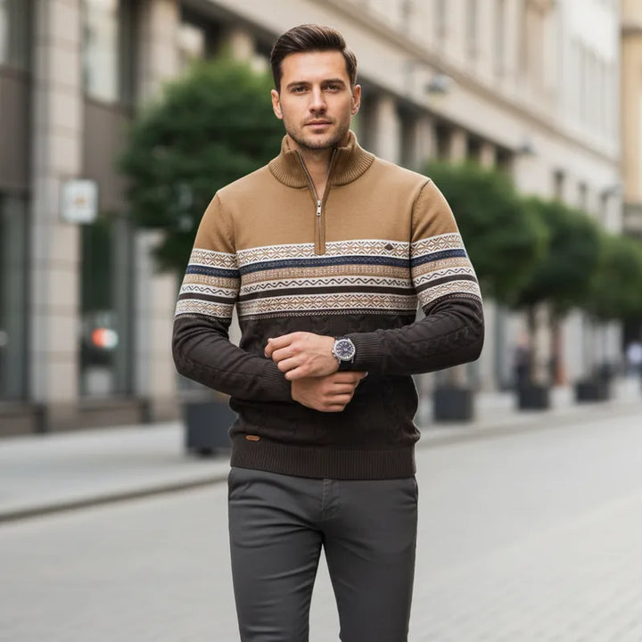 Luca Cotton Knit Sweater