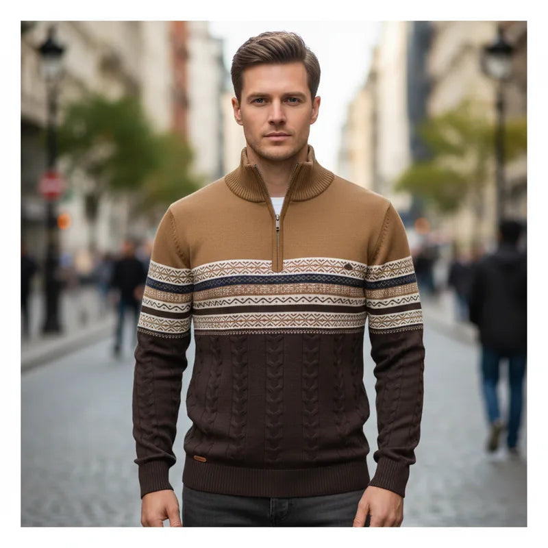 Luca Cotton Knit Sweater