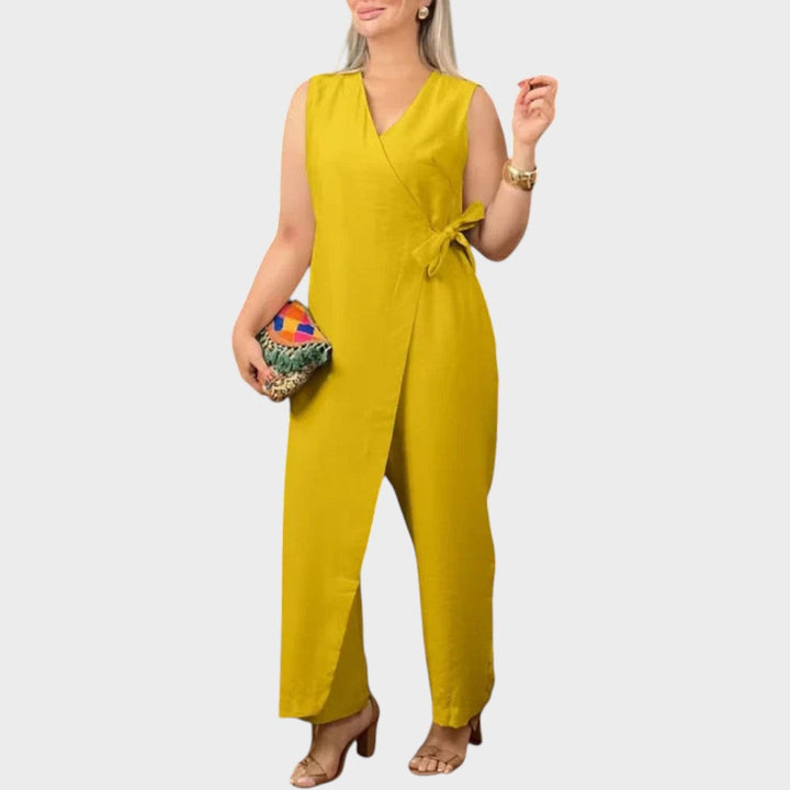 Dragana -  Elegantni kombinezon s V-izrezom