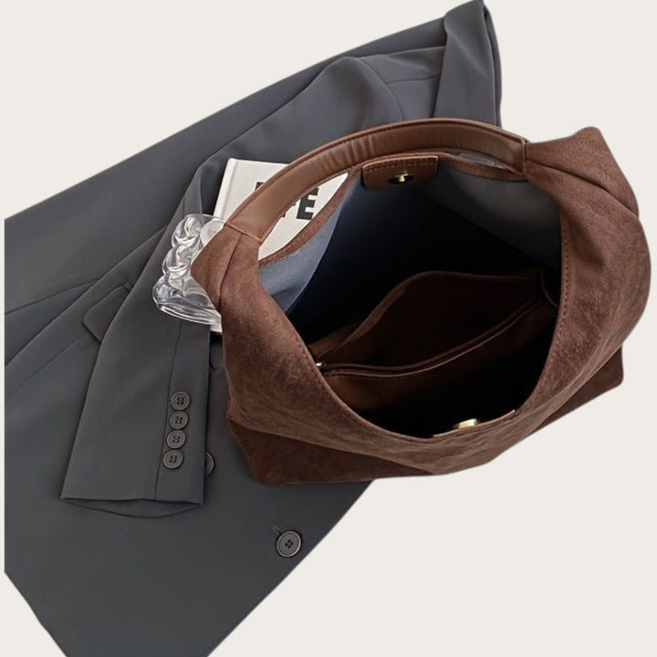 Alette | Stilizirana tote torba od brušene kože