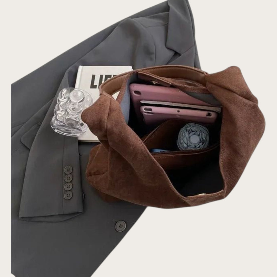 Alette | Stilizirana tote torba od brušene kože