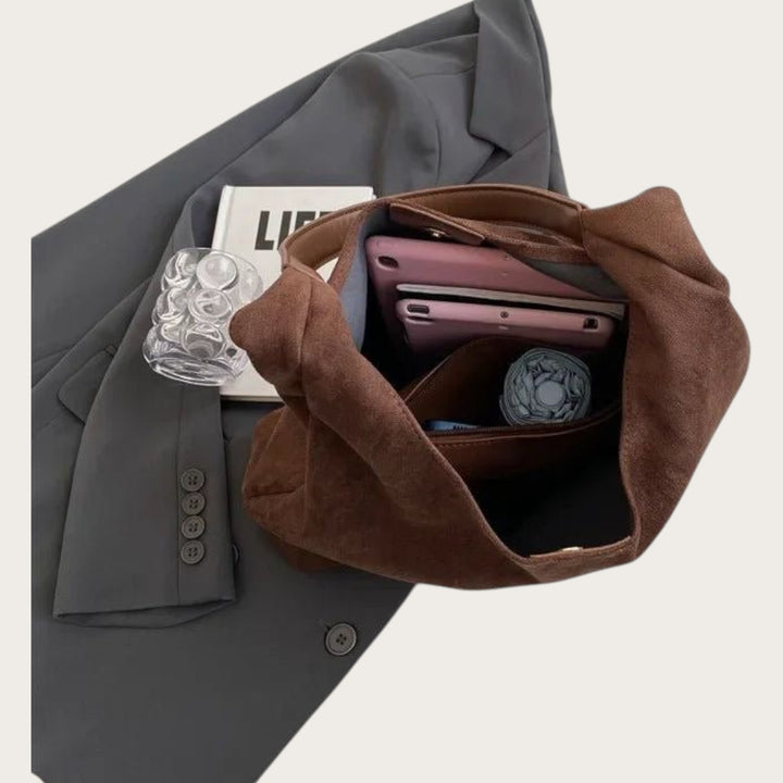 Alette | Stilizirana tote torba od brušene kože